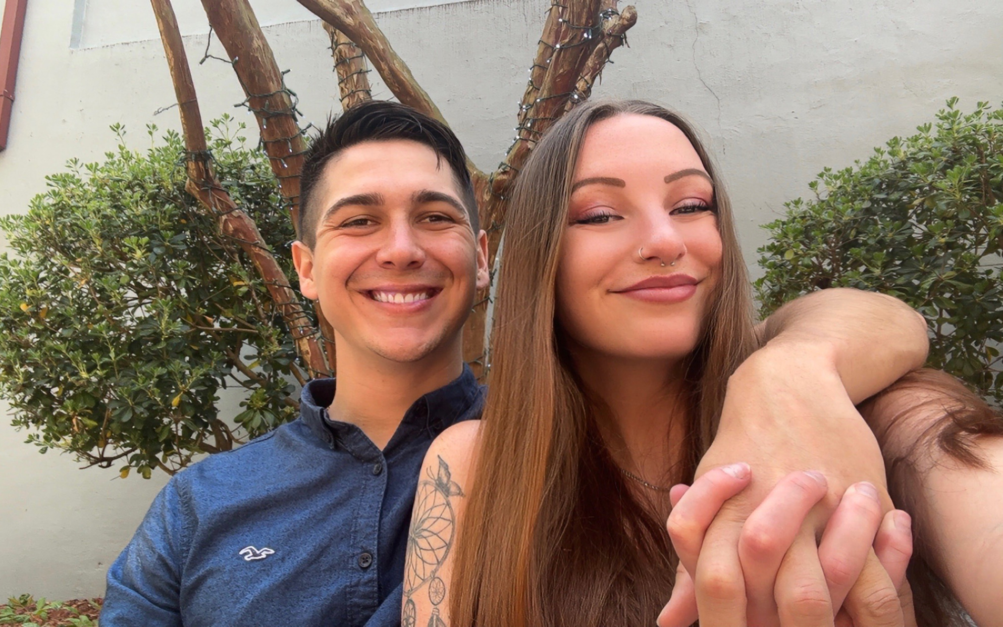 Cute photo on a bench in New Bern